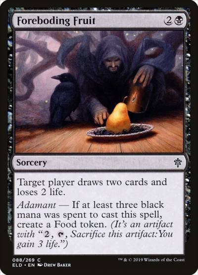 Foreboding Fruit ELD-88 Throne of Eldraine Magic card