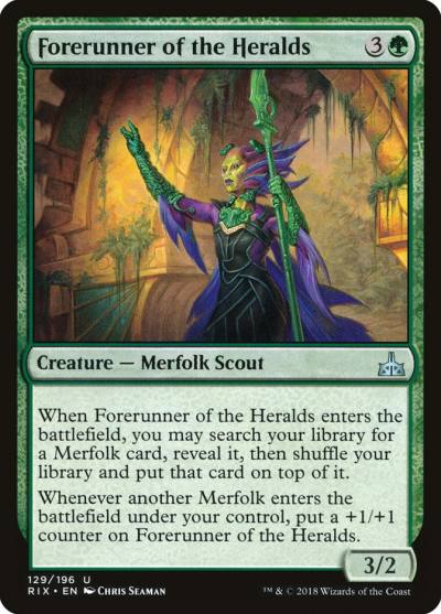 Forerunner of the Heralds 129 Rivals of Ixalan Magic card