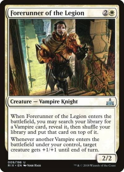 Forerunner of the Legion 9 Rivals of Ixalan Magic card