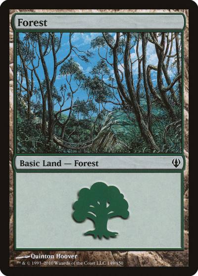 Forest ARC-149 Archenemy Magic card