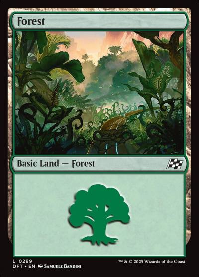 Forest DFT-289 Aetherdrift Magic card
