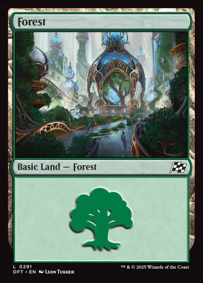 Forest DFT-291 Aetherdrift Magic card