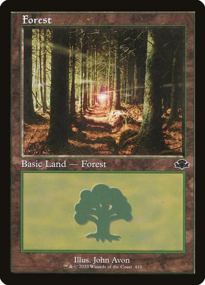Forest DMR-410 Dominaria Remastered Magic card