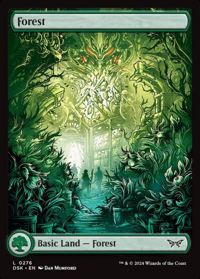Forest DSK-276 Duskmourn: House of Horror Magic card