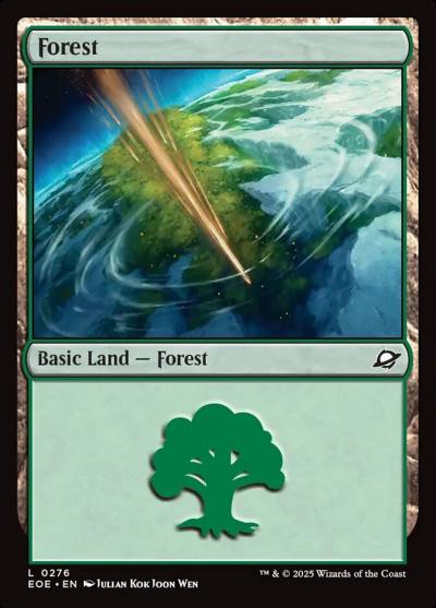 Forest EOE-276 Edge of Eternities Magic card