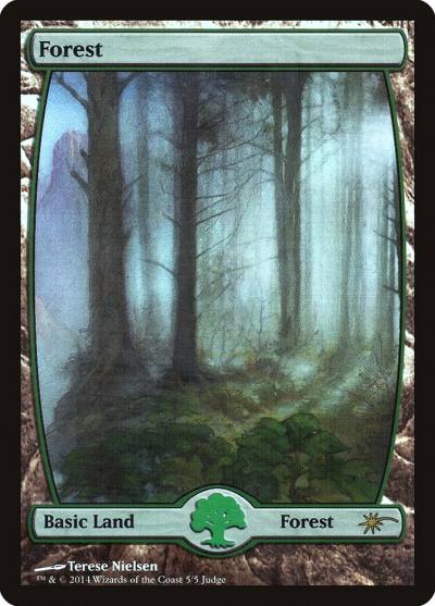 Forest J14-5STAR Judge Gift Cards 2014 Magic card