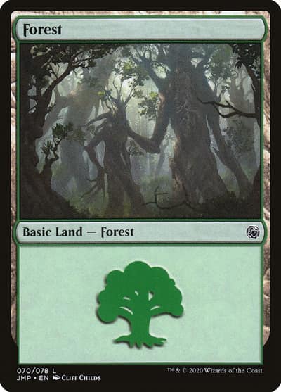Forest JMP-70 Jumpstart Magic card