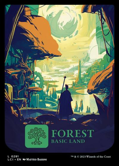 Forest LCI-291 The Lost Caverns of Ixalan Magic card