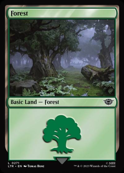 Forest LTR-271 The Lord of the Rings: Tales of Middle-earth Magic card