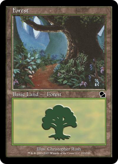 Forest ME1-194 Masters Edition Magic card