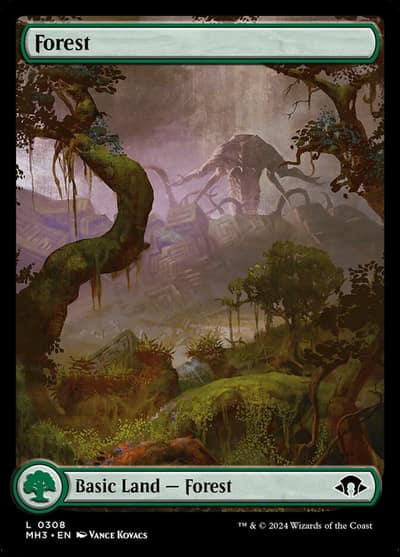 Forest MH3-308 Modern Horizons 3 Magic card