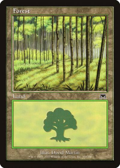 Forest ONS-350 Onslaught Magic card