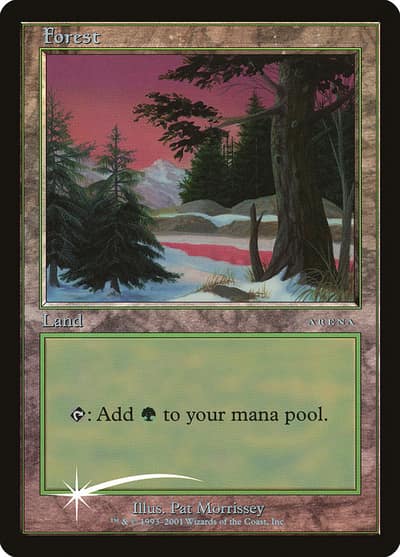 Forest PAL01-1 Arena League 2001 Magic card