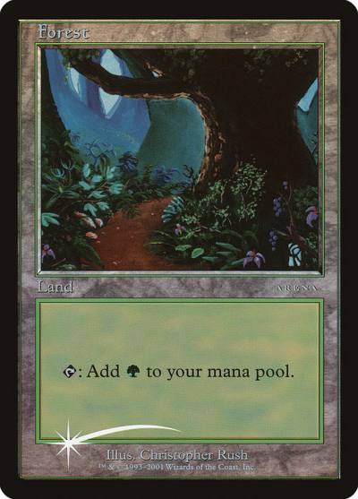 Forest PAL01-11 Arena League 2001 Magic card