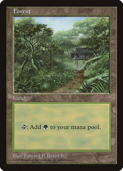 Forest PALP-11 Asia Pacific Land Program Magic card