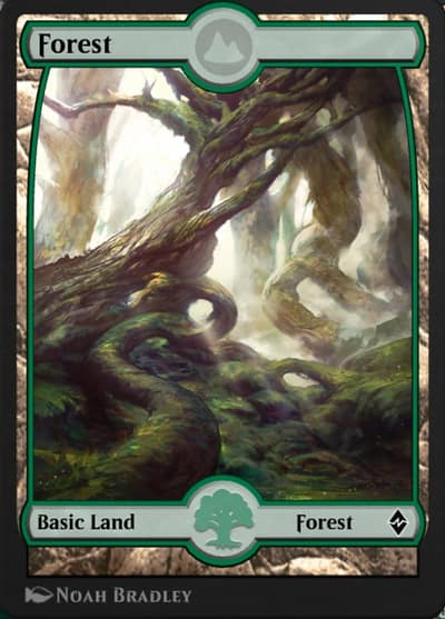 Forest PANA-205 MTG Arena Promos Magic card