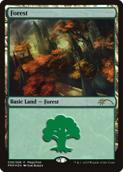 Forest PF19-6 MagicFest 2019 Magic card