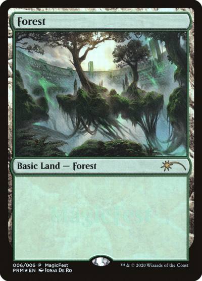 Forest PF20-6 MagicFest 2020 Magic card