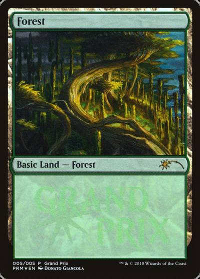 Forest PGPX-2018F Grand Prix Promos Magic card