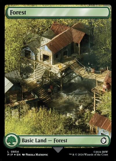 Forest PIP-854 Fallout Magic card