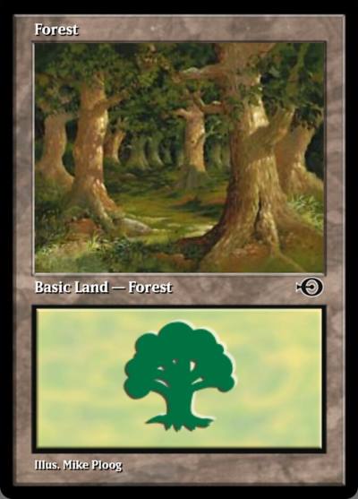 Forest PRM-297 Magic Online Promos Magic card