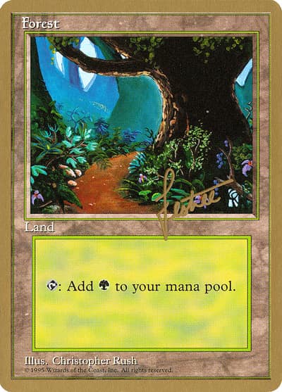 Forest PTC-BL376 Pro Tour Collector Set Magic card