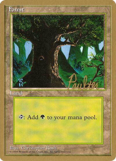 Forest PTC-PP377 Pro Tour Collector Set Magic card