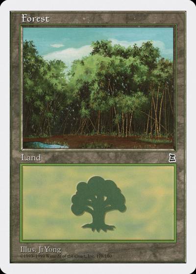 Forest PTK-178 Portal Three Kingdoms Magic card