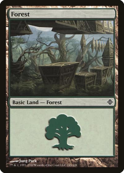 Forest ROE-245 Rise of the Eldrazi Magic card