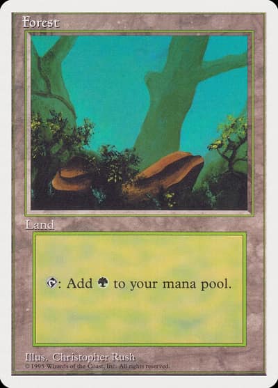 Forest RQS-63 Rivals Quick Start Set Magic card