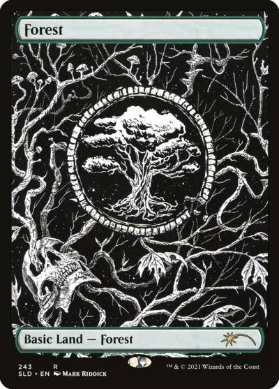 Forest SLD-243 Secret Lair Drop Magic card