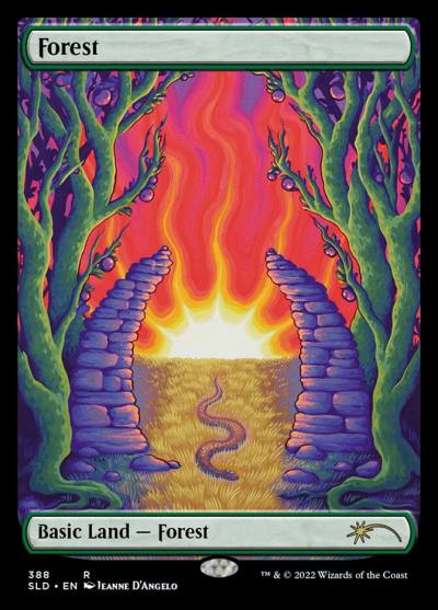 Forest SLD-388 Secret Lair Drop Magic card