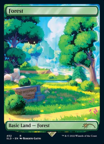 Forest SLD-452 Secret Lair Drop Magic card