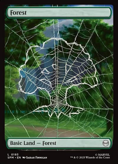 Forest SPM-193 Marvel's Spider-Man Magic card
