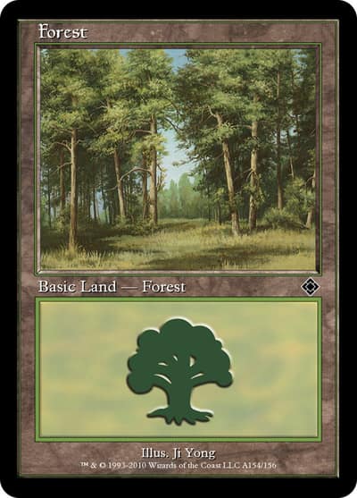 Forest TD0-A154 Magic Online Theme Decks Magic card