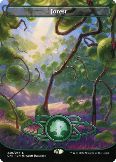 Forest UNF-239 Unfinity Magic card