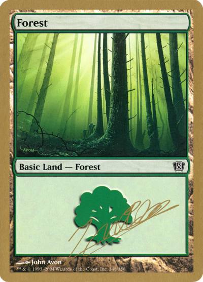 Forest WC04-JN348 World Championship Decks 2004 Magic card