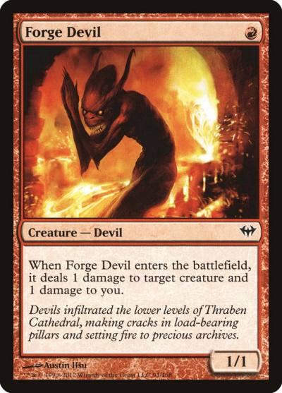 Forge Devil DKA-91 Dark Ascension Magic card