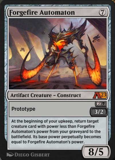Forgefire Automaton YBRO-26 Alchemy: The Brothers' War Magic card