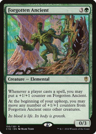 Forgotten Ancient C16-150 Commander 2016 Magic card