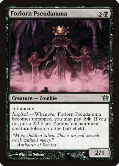 Forlorn Pseudamma 71 Born of the Gods Magic card