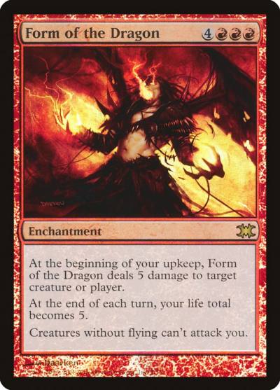 Form of the Dragon DRB-7 From the Vault: Dragons Magic card