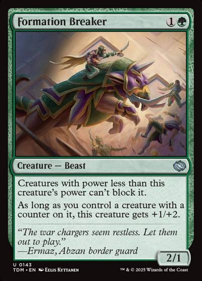 Formation Breaker TDM-143 Tarkir: Dragonstorm Magic card