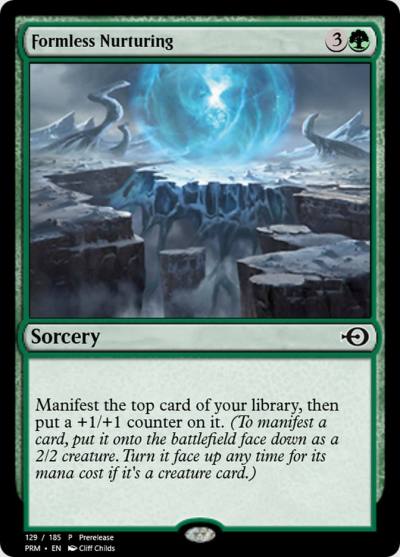 Formless Nurturing PRM-55747 Magic Online Promos Magic card