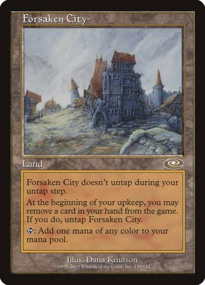 Forsaken City PLS-139 Planeshift Magic card