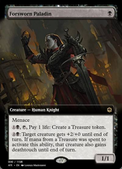 Forsworn Paladin PRM-92696 Magic Online Promos Magic card