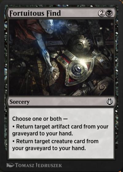 Fortuitous Find KLR-86 Kaladesh Remastered Magic card