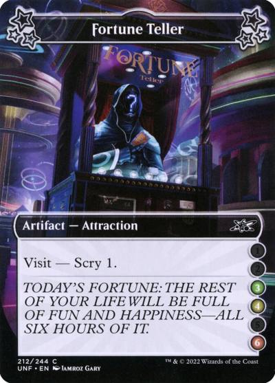 Fortune Teller UNF-212D Unfinity Magic card