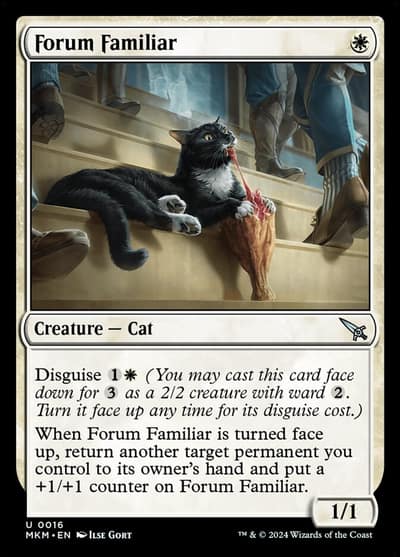 Forum Familiar 16 Murders at Karlov Manor Magic card