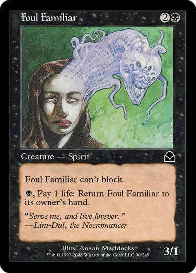 Foul Familiar ME2-90 Masters Edition II Magic card